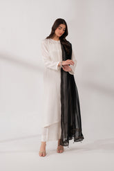 1 Piece Chiffon Embroidered Dupattas/Stoles (FD0047)